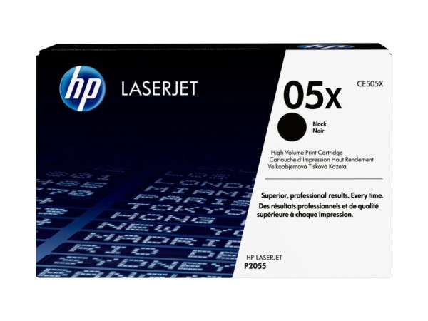 Toner HP CE505X Black, originální