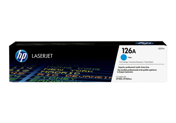 Toner HP CE311A Cyan, originální