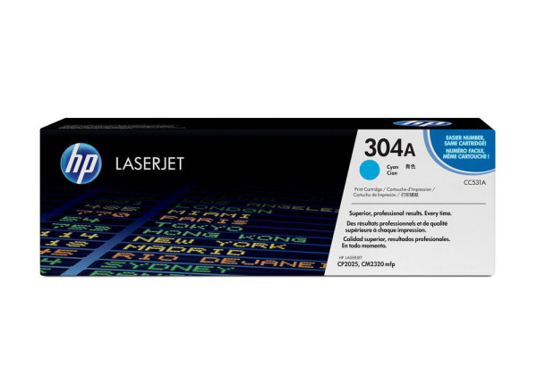 Toner HP CC531A Cyan, originální