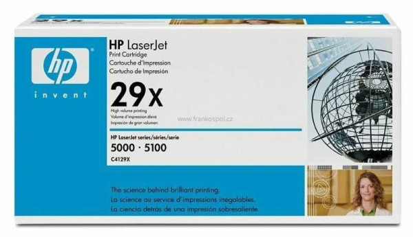 Toner HP C4129X Black, originální