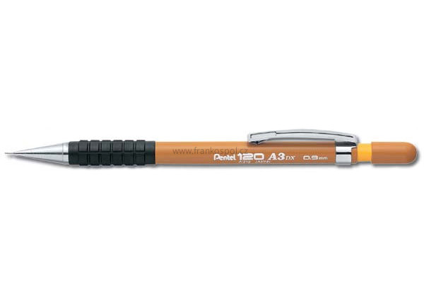 Automatická tužka PENTEL 120 A3, 0,9 mm žlutá