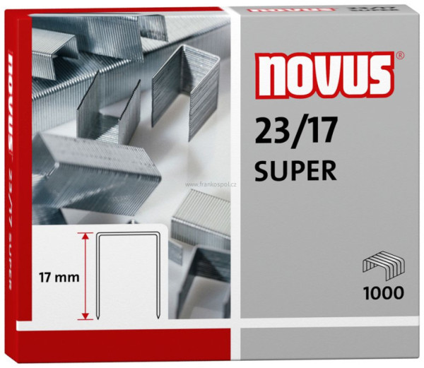 Spojovače NOVUS 23/17 Super