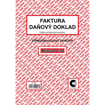 Faktura - daňový doklad, A5