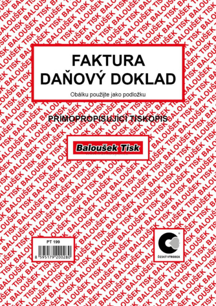 Faktura - daňový doklad, A5