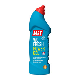 WC HIT fresh power gel, tekutý čistič, 750 g