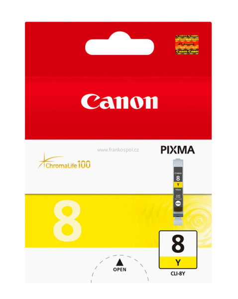 Cartridge Canon CLI-8Y Yellow, originální