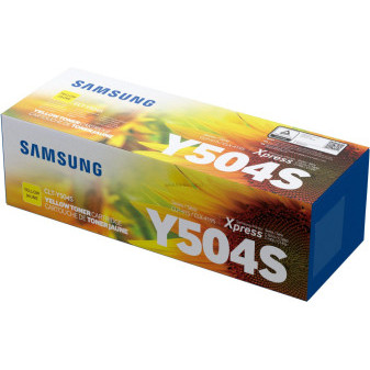 Toner SAMSUNG CLT-Y504S Yellow, originální