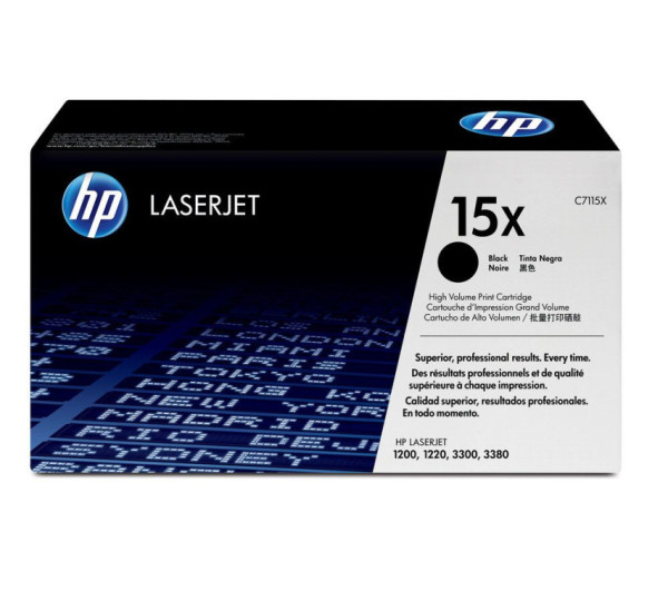 Toner HP C7115X Black, originální