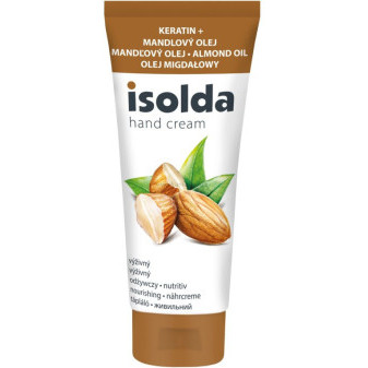 Krém na ruce ISOLDA Keratin s mandlovým olejem, 100 ml