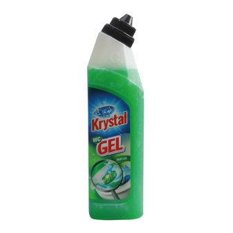 KRYSTAL WC gel do zásobníku, 750 ml, zelený - natur