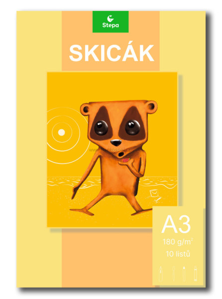 Skicák A3