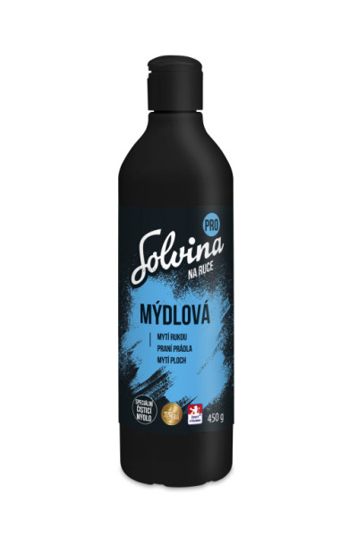 SOLVINA Pro mýdlová, čisticí mýdlo na ruce, 450 g