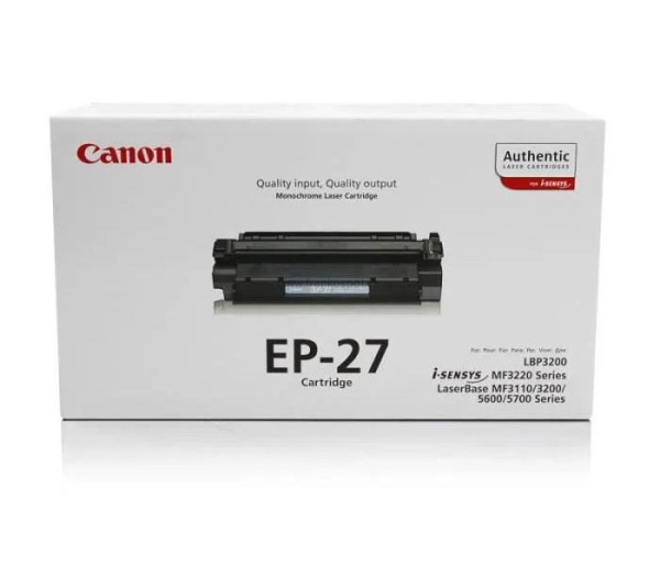 Toner CANON EP-27 Black, originální