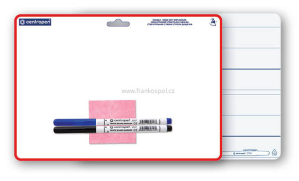 Stíratelná tabulka CENTROPEN 7719, A4, pro 1. třídu