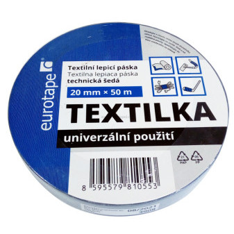 Lepicí páska textilní CHEMOTEX 20 mm