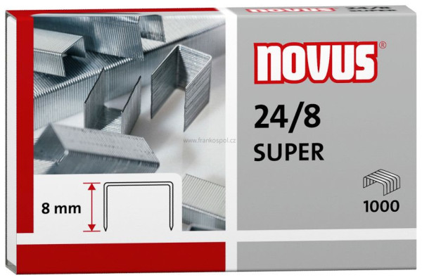 Spojovače NOVUS 24/8 Super