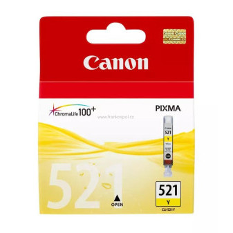 Cartridge Canon CLI-521Y Yellow, originální