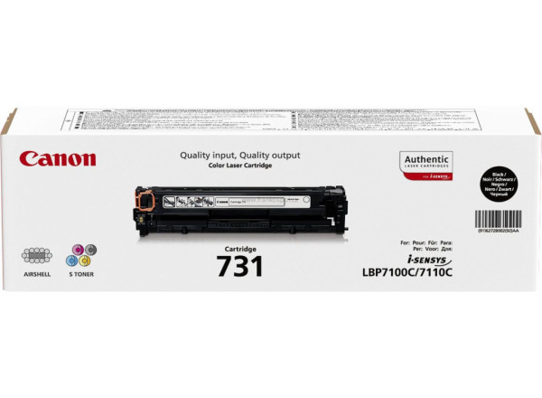 Toner CANON CRG-731 Black, originální