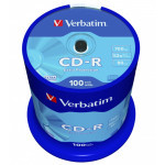 CD-R Verbatim Extra Protection 700MB 52x, cake box 100 ks