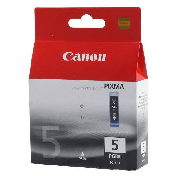 Cartridge CANON PGI-5Bk Black, originální